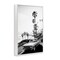 Stupell Industries Malibu Classic Black & White Black Framed Giclee Art, design by Sisi and Seb